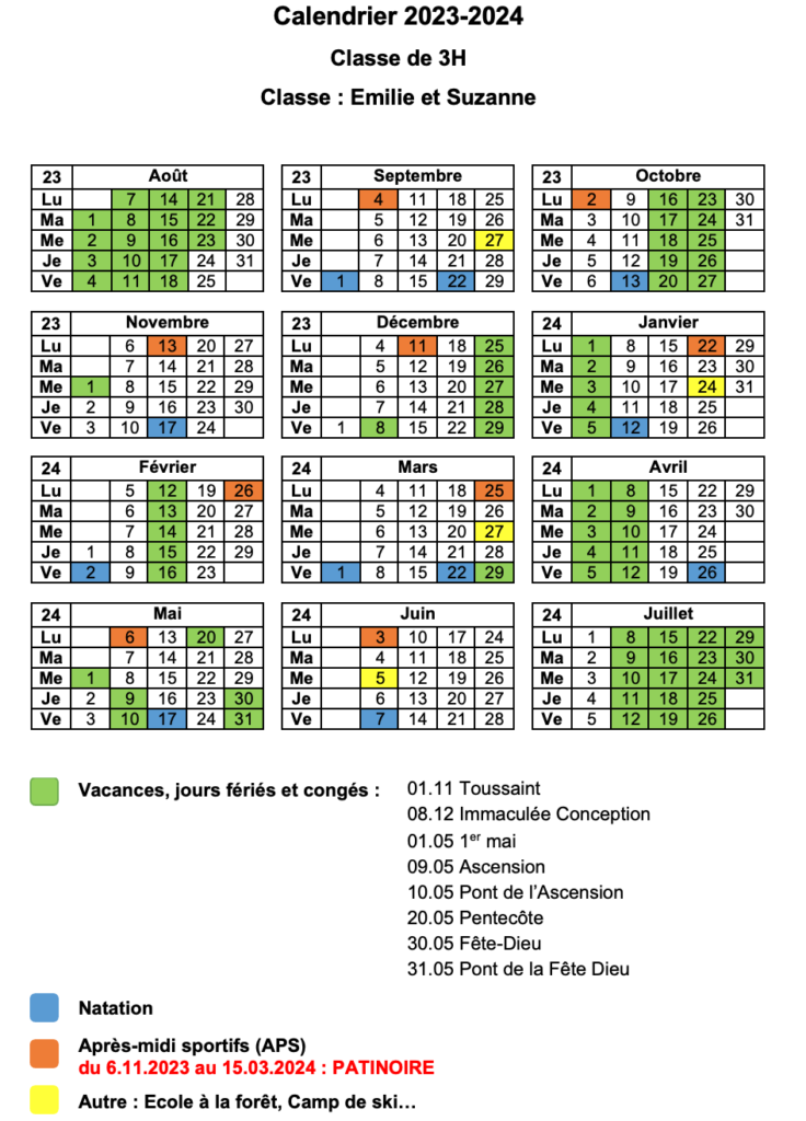 Horaires Des Classes Fribourg Bourg Neuveville horaires-des-classes-fribourg-bourg-neuveville